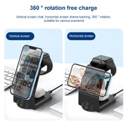 WT-158 MagSafe Magnetic Multi in One Wireless Charger