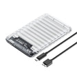 ORICO 2139C3-V1 2.5 inch USB3.0 Hard Disk External Case(Transparent) - Hard Drive Bags & Cases by ORICO | Online Shopping South Africa | PMC TechLife | Buy Now Pay Later Mobicred