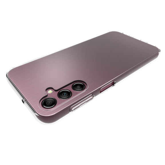 For Samsung Galaxy A25 5G Water-resistant Texture TPU Phone Case(Transparent)