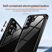 For Samsung Galaxy S24 5G TPU + PC Lens Protection Phone Case(Black)