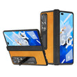 For Huawei Mate X2 5G Napa Texture All-inclusive Phone Case(Yellow) - Huawei Cases by PMC TechLife | Online Shopping South Africa | PMC TechLife | Buy Now Pay Later Mobicred
