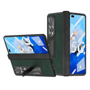 For Huawei Mate X2 5G Napa Texture All-inclusive Phone Case(Green)