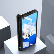 For Huawei Mate X2 5G Napa Texture All-inclusive Phone Case(Black)