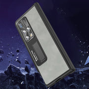 For Huawei Mate X2 5G Napa Texture All-inclusive Phone Case(Black)