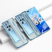 For Huawei Mate X2 Phantom Series Integrated Folding Phone Case(Blue)