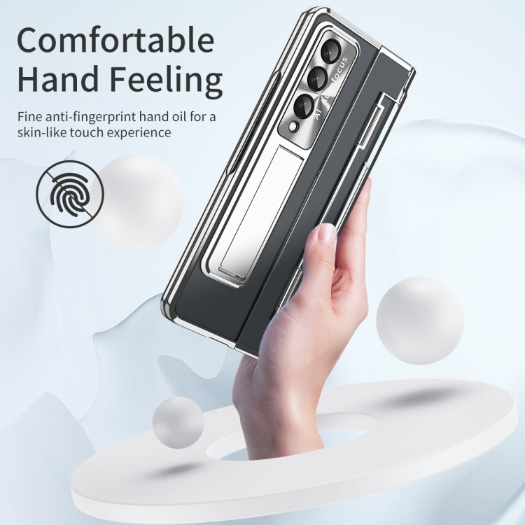 For Samsung Galaxy Z Fold3 5G Phantom Series Integrated Folding Phone Case(Silver)