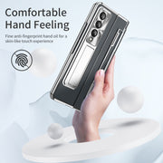 For Samsung Galaxy Z Fold3 5G Phantom Series Integrated Folding Phone Case(Silver)