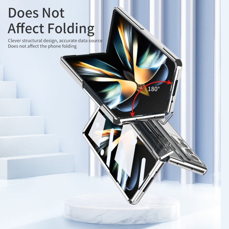 For Samsung Galaxy Z Fold3 5G Phantom Series Integrated Folding Phone Case(Silver)