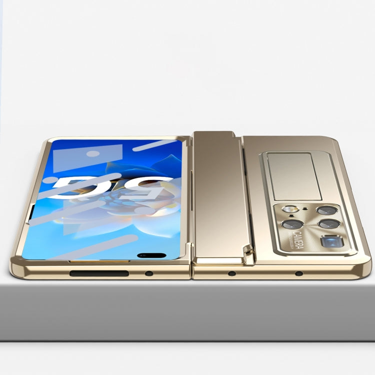 For Huawei Mate X2 Integrated Folding Phone Case with Hinge(Silver)