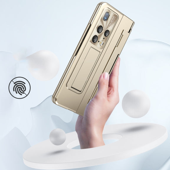 For Huawei Mate X2 Integrated Folding Phone Case with Hinge(Champagne Gold)