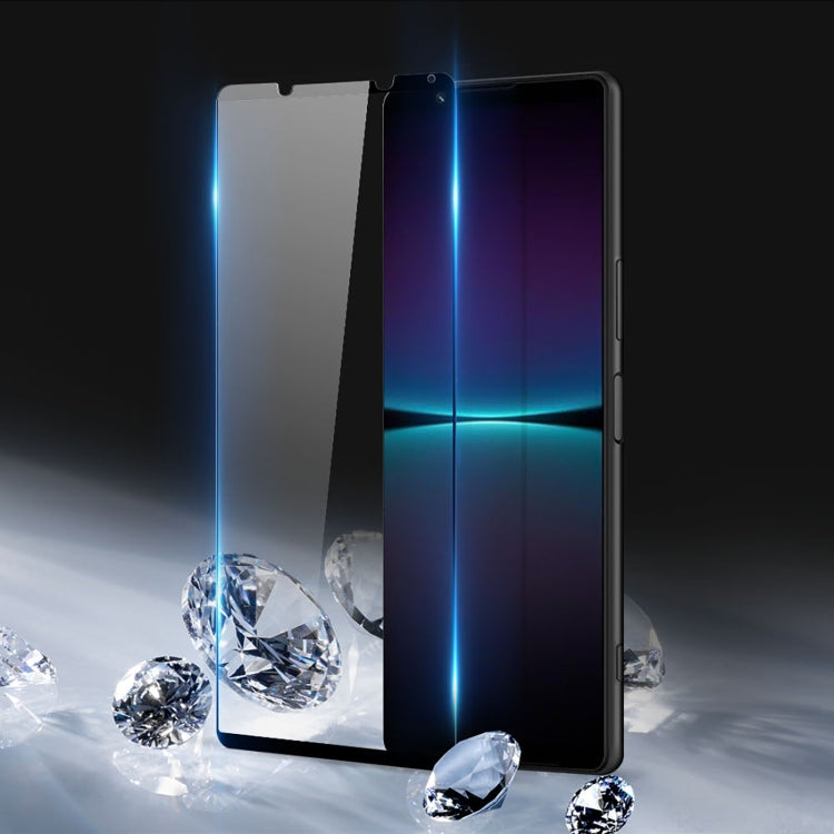 For Sony Xperia 1 V 10pcs DUX DUCIS 0.33mm 9H Medium Alumina Tempered Glass Film