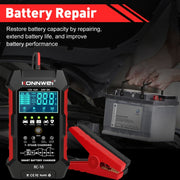 KONNWEI RC-10 2 inch Car Battery Charger Battery Pulse Repair Tool, Plug Type:EU Plug