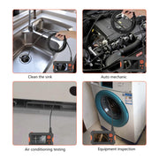 P130 8mm 4.3 inch Triple Camera with Screen Endoscope, Length:5m