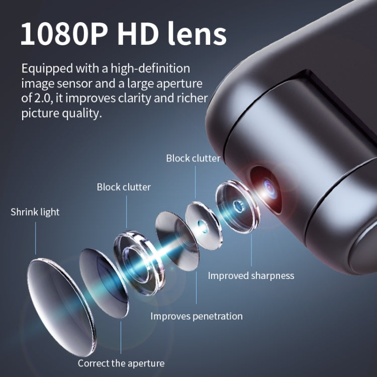 JNN V13 1080P Multifunctional Infrared Night Vision Recorder, Capacity:No Memory(Black)