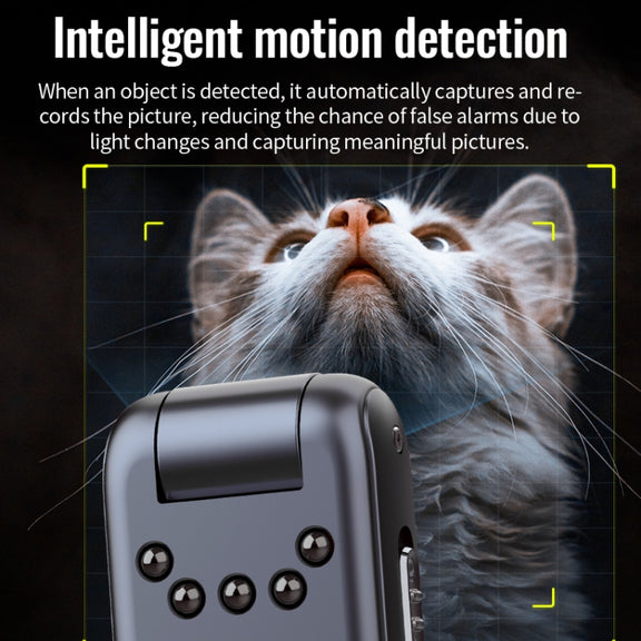 JNN V13 1080P Multifunctional Infrared Night Vision Recorder, Capacity:64GB(Black)