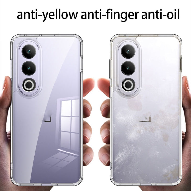 For OnePlus Ace 3V Armor Clear TPU Hard PC Phone Case(Matte Black)