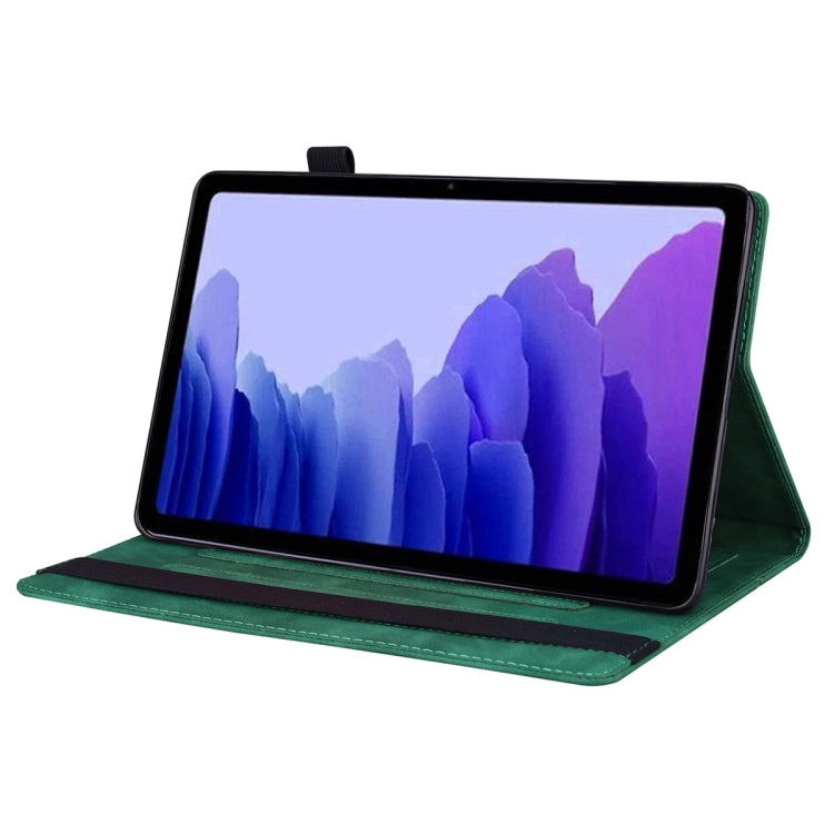 For Lenovo Tab P11 Pro Gen 2 Business Shockproof Horizontal Flip Leather Tablet Case(Green)