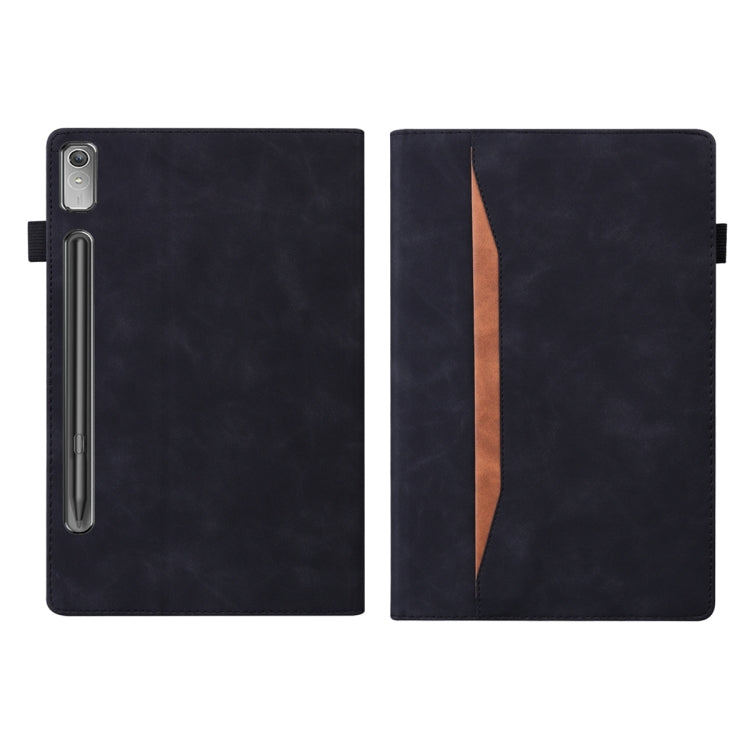 For Lenovo Tab P11 Pro Gen 2 Business Shockproof Horizontal Flip Leather Tablet Case(Black)