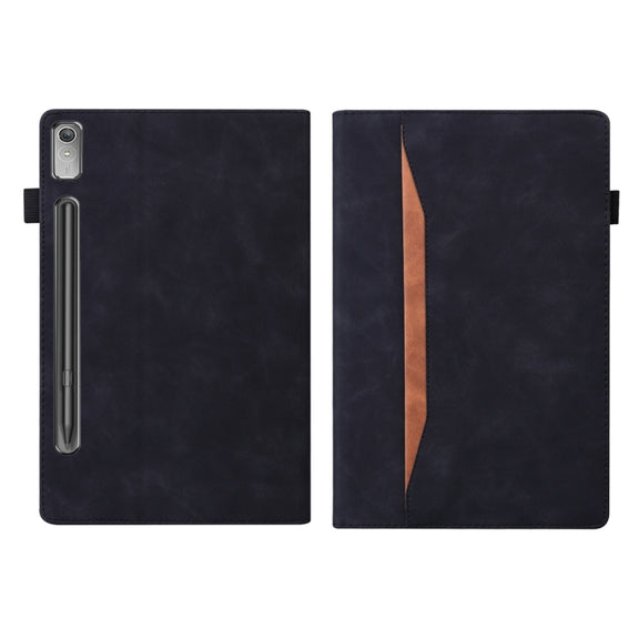 For Lenovo Tab P11 Pro Gen 2 Business Shockproof Horizontal Flip Leather Tablet Case(Black)
