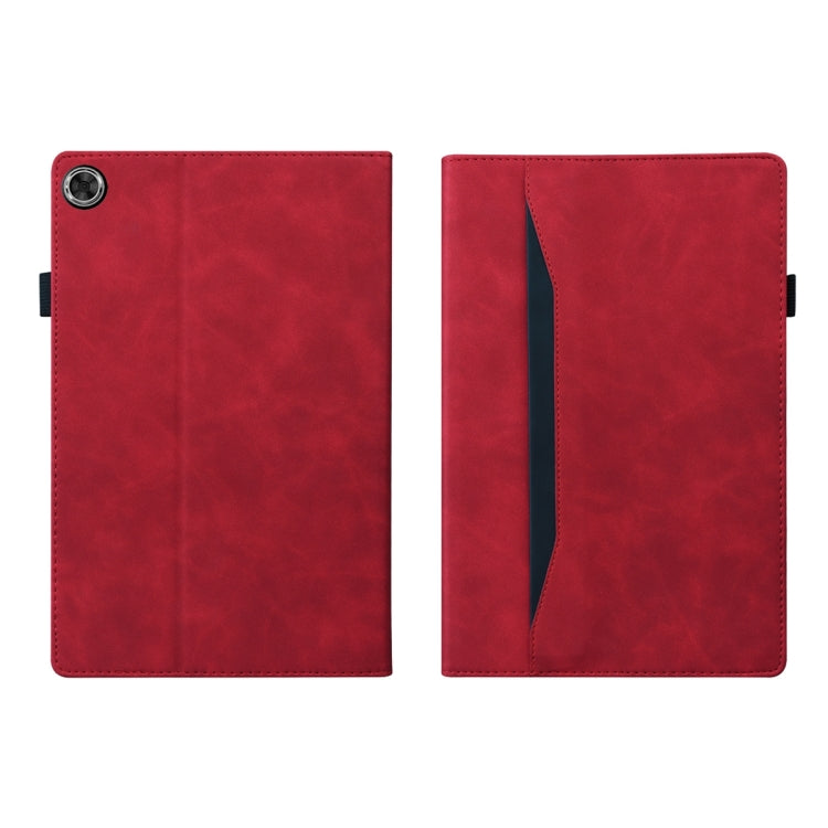 For Lenovo Tab M10 Plus 10.6 3rd Gen 2022 Business Shockproof Horizontal Flip Leather Tablet Case(Red)