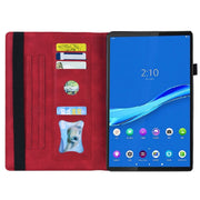 For Lenovo Tab M10 Plus 10.6 3rd Gen 2022 Business Shockproof Horizontal Flip Leather Tablet Case(Red)