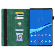 For Lenovo Tab M10 Plus 10.6 3rd Gen 2022 Business Shockproof Horizontal Flip Leather Tablet Case(Green)