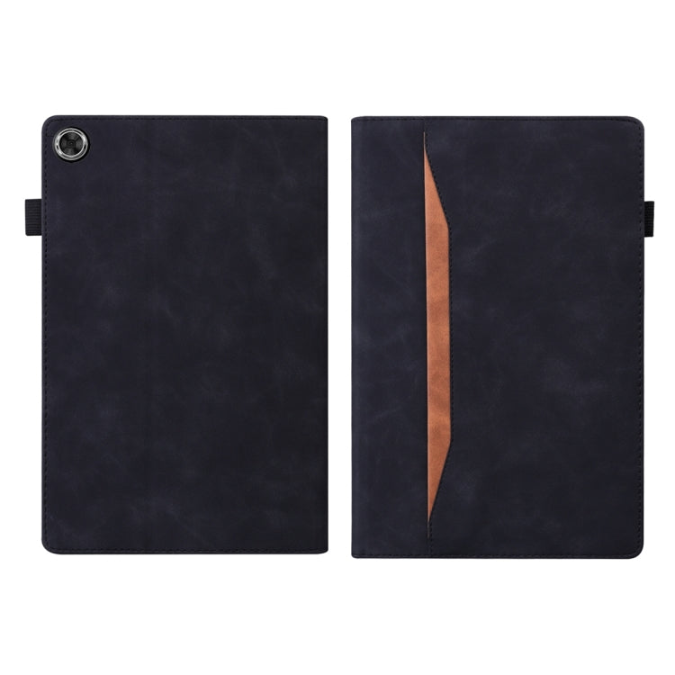 For Lenovo Tab M10 Plus 10.6 3rd Gen 2022 Business Shockproof Horizontal Flip Leather Tablet Case(Black)