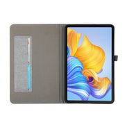 For Honor Pad 9 Pro / V8 Pro Fabric Leather Tablet Case(Grey)