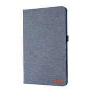 For Honor Pad 9 Pro / V8 Pro Fabric Leather Tablet Case(Blue)