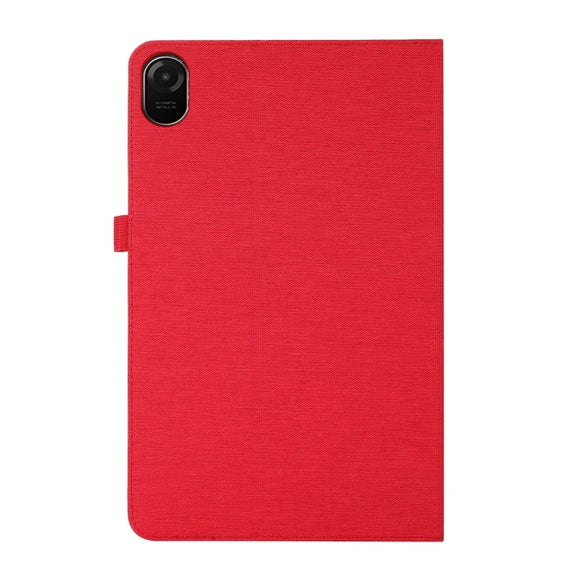 For Honor Pad 9 Pro / V8 Pro Fabric Leather Tablet Case(Red)