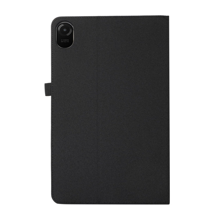 For Honor Pad 9 Pro / V8 Pro Fabric Leather Tablet Case(Black)