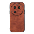 For OPPO Find X6 Pro Morocco Texture PU Phone Case(Brown) - OPPO Cases by PMC TechLife | Online Shopping South Africa | PMC TechLife | Buy Now Pay Later Mobicred