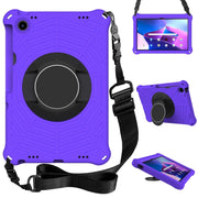 For Lenovo Tab M10 Plus 10.6 3rd Gen 2022 Spider King Silicone Protective Tablet Case(Purple)