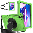 For Lenovo Tab M10 Plus 10.6 3rd Gen 2022 Spider King Silicone Protective Tablet Case(Green) - Lenovo by PMC TechLife | Online Shopping South Africa | PMC TechLife | Buy Now Pay Later Mobicred