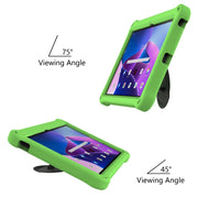 For Lenovo Tab M10 Plus 10.6 3rd Gen 2022 Spider King Silicone Protective Tablet Case(Green)