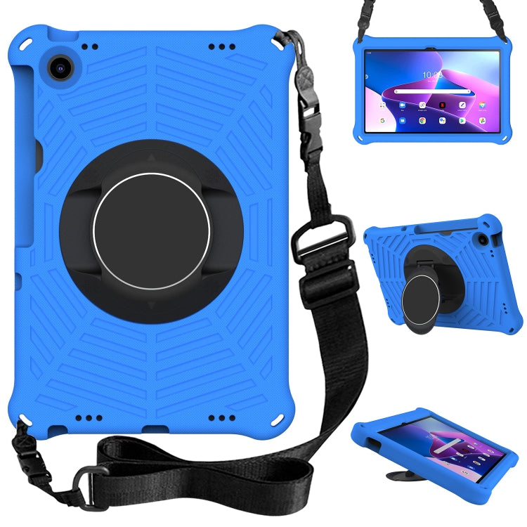 For Lenovo Tab M10 Plus 10.6 3rd Gen 2022 Spider King Silicone Protective Tablet Case(Blue)