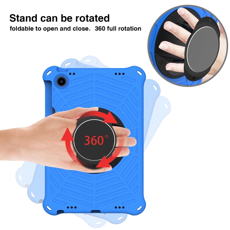 For Lenovo Tab M10 Plus 10.6 3rd Gen 2022 Spider King Silicone Protective Tablet Case(Blue)
