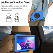 For Lenovo Tab M10 Plus 10.6 3rd Gen 2022 Spider King Silicone Protective Tablet Case(Blue)