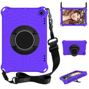 For Amazon Kindle Fire HD 8 / 8 Plus 2022 / 2020 Spider King Silicone Protective Tablet Case(Purple)