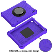 For Amazon Kindle Fire HD 8 / 8 Plus 2022 / 2020 Spider King Silicone Protective Tablet Case(Purple)