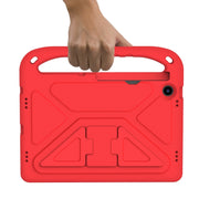 For Lenovo Tab M10 Plus 10.6 3rd Gen 2022 Handle EVA Shockproof Tablet Case with Holder(Red)