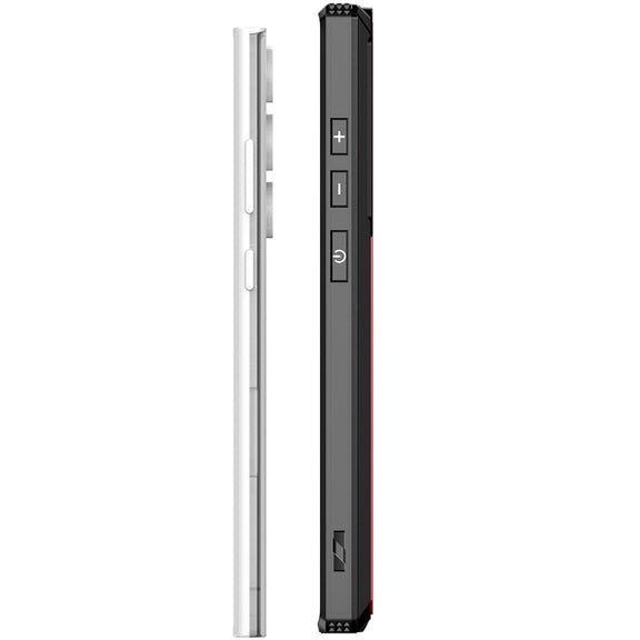For Samsung Galaxy S23+ 5G Armour Two-color MagSafe Magnetic TPU + PC Phone Case(Red)