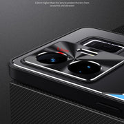 For Realme GT Neo 5 Blade Series TPU + Titanium Alloy Phone Case(Black Silver)