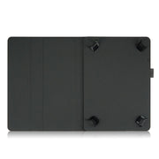 For 10 inch Marble Pattern Stitching Leather Tablet Case(Blue)