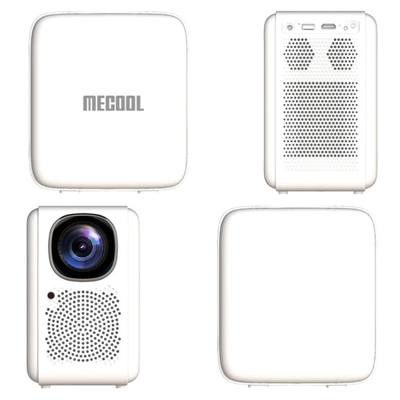 MECOOL KP2 1920x1080P 600ANSI Lumens Portable Mini LED Smart Projector(US Plug)