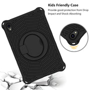 For Lenovo Tab P11 TB-J606 Spider King Silicone Protective Tablet Case(Black)