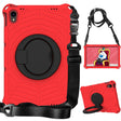 For Lenovo Tab P11 TB-J606 Spider King Silicone Protective Tablet Case(Red) - Lenovo by PMC TechLife | Online Shopping South Africa | PMC TechLife | Buy Now Pay Later Mobicred