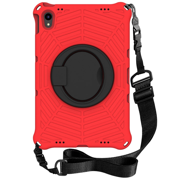 For Lenovo Tab P11 TB-J606 Spider King Silicone Protective Tablet Case(Red)