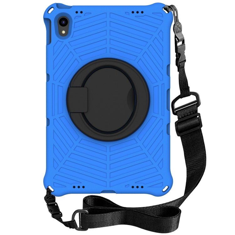 For Lenovo Tab P11 TB-J606 Spider King Silicone Protective Tablet Case(Blue)