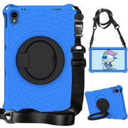 For Lenovo Tab P11 TB-J606 Spider King Silicone Protective Tablet Case(Blue)